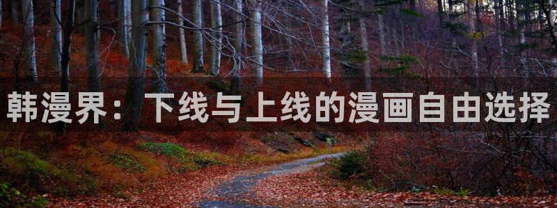 omofun是正经软件吗：韩漫界：下线与上线的漫画自由选择