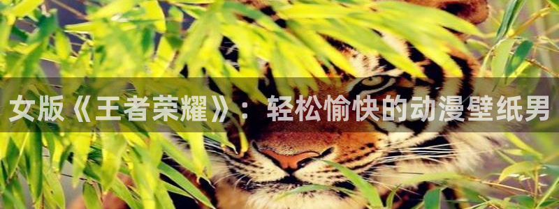 omofun正版下载：女版《王者荣耀》：轻松愉快的动漫壁纸男